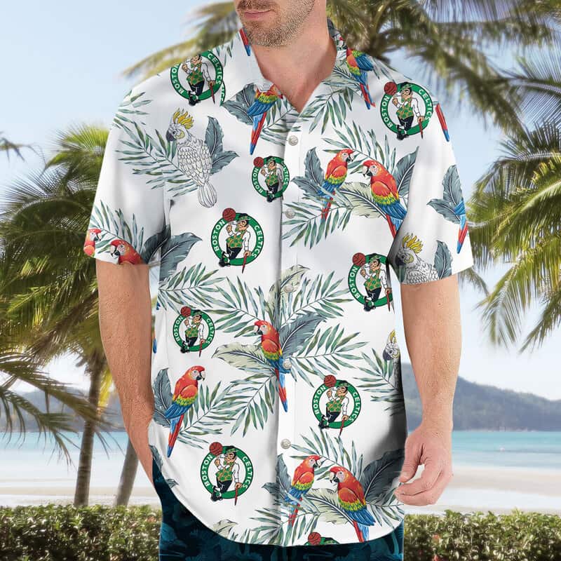 Boston Celtics Hawaiian Shirt Birthday Gift For Beach Lovers