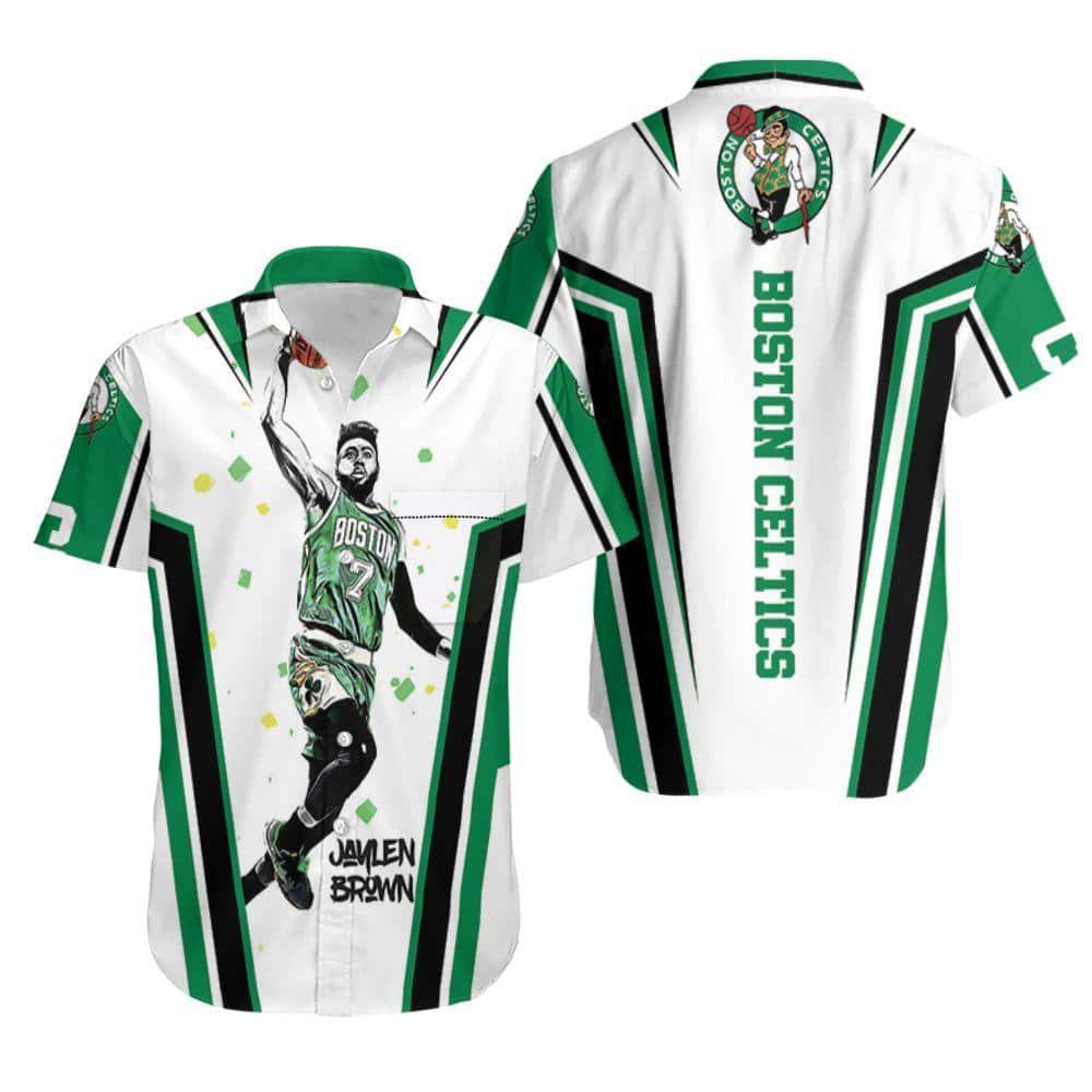 Jaylen Brown Boston Celtics Hawaiian Shirt Gift For Basketball Players