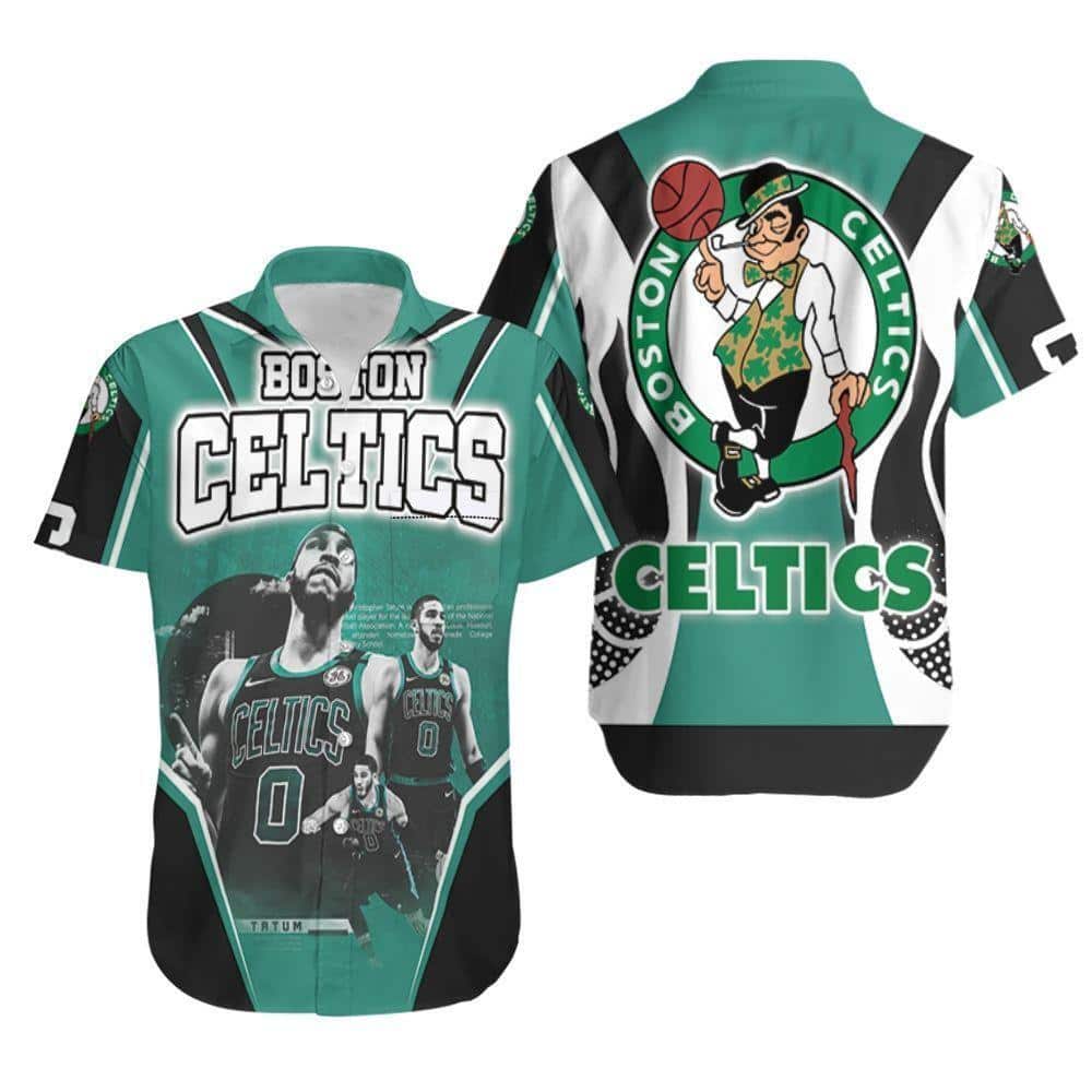 Boston Celtics Hawaiian Shirt NBA Jayson Tatum Fans Gift