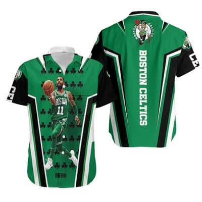 Boston Celtics Hawaiian Shirt Kyrie Irving NBA Gift For Basketball Lovers Boston Celtics Hawaiian Shirt Kyrie Irving NBA Gift For Basketball Lovers