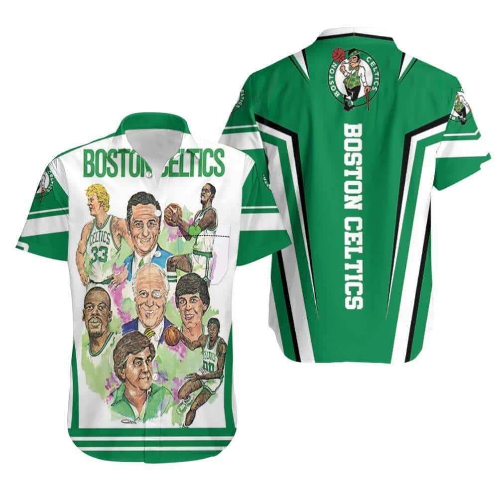 Boston Celtics Hawaiian Shirt Gift For NBA Fans