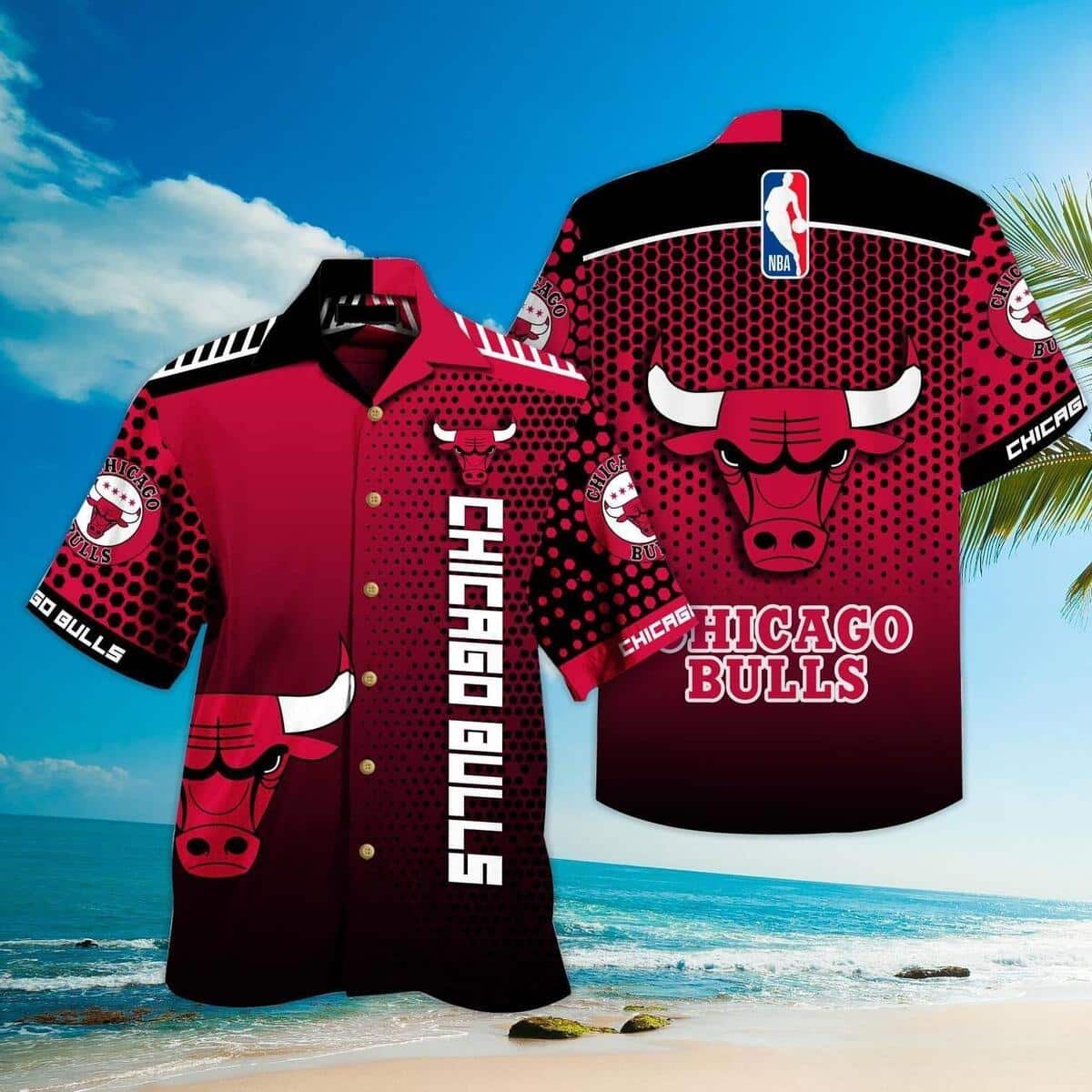 NBA Chicago Bulls Hawaiian Shirt Gift For Basketball Lovers