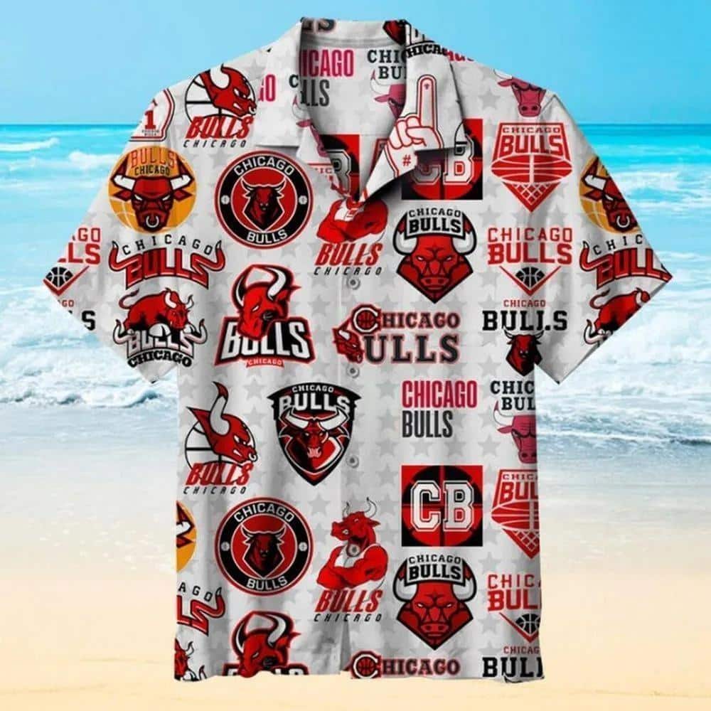 NBA Chicago Bulls Hawaiian Shirt Gift For Basketball Fans
