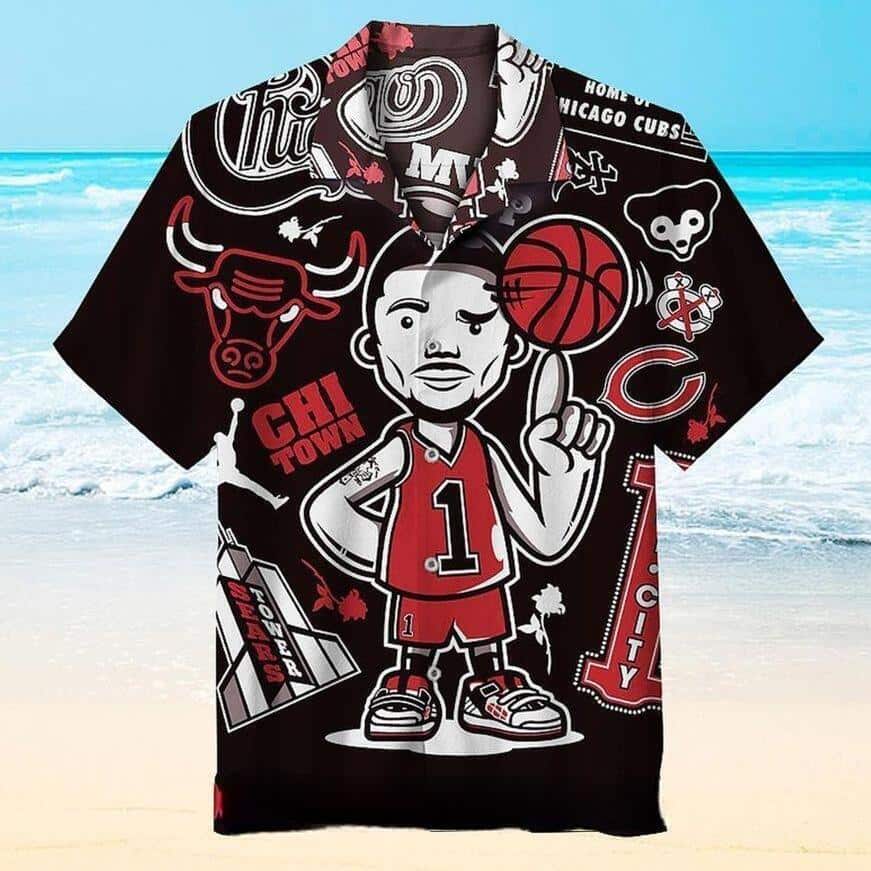 Chicago Bulls Hawaiian Shirt Best Basketball Gift