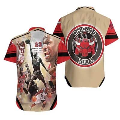 Michael Jordan Chicago Bulls Hawaiian Shirt Gift For Basketball Fans Michael Jordan Chicago Bulls Hawaiian Shirt Gift For Basketball Fans