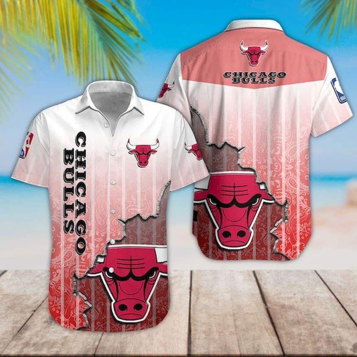 NBA Chicago Bulls Hawaiian Shirt Gift For Basketball Players