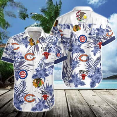 Chicago Bulls Hawaiian Shirt Beach Gift For Friend Chicago Bulls Hawaiian Shirt Beach Gift For Friend