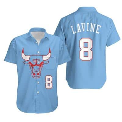 Basic Zach Lavine 8 Chicago Bulls Hawaiian Shirt Best Basketball Gift Basic Zach Lavine 8 Chicago Bulls Hawaiian Shirt Best Basketball Gift