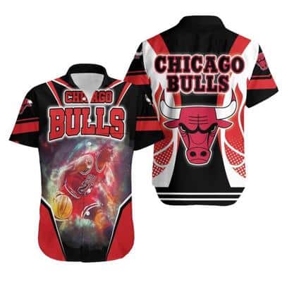 Michael Jordan 23 Chicago Bulls Hawaiian Shirt Michael Jordan 23 Chicago Bulls Hawaiian Shirt