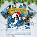Golden State Warriors Hawaiian Shirt Cute Snoopy Dabbing The Peanuts