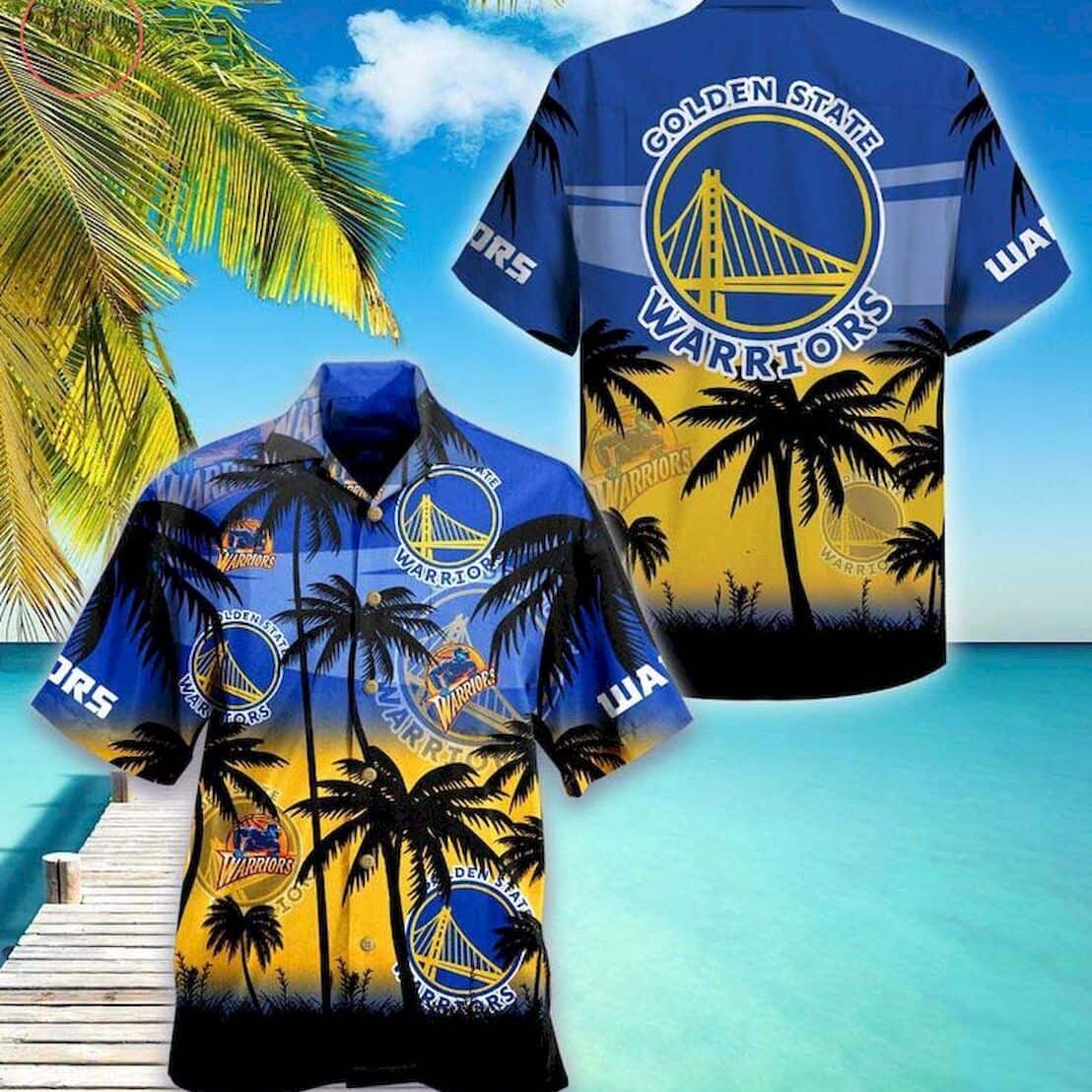 Vibes Summer Golden State Warrior Hawaiian Shirt Vintage Gift For Beach Lovers