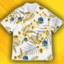 Golden State Warriors Hawaiian Shirt Tropical Patterns Basketball Gift For Beach Vacation
