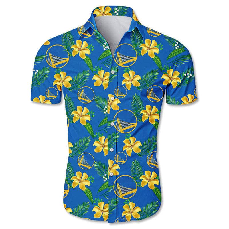 Golden State Warriors Hawaiian Shirt Beach Vacation Gift