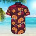 Miami Heat Hawaiian Shirt Hibiscus Flower Gift For Beach Lovers Miami Heat Hawaiian Shirt Hibiscus Flower Gift For Beach Lovers