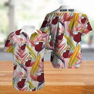 Miami Heat Hawaiian Shirt Beach Vacation Gift Miami Heat Hawaiian Shirt Beach Vacation Gift