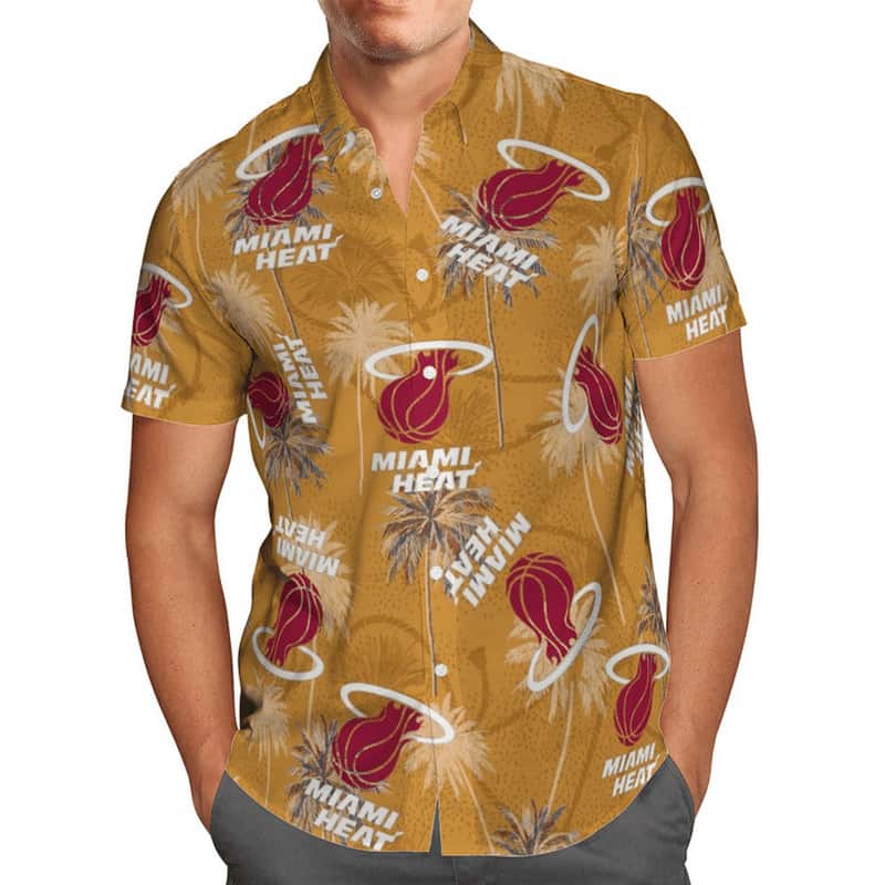 Miami Heat Hawaiian Shirt Basketball Gift For Someone Going to Hawaii Miami Heat Hawaiian Shirt Basketball Gift For Someone Going to Hawaii