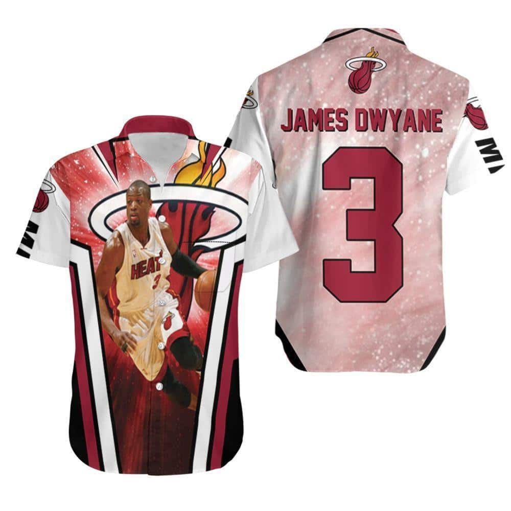 James Dwyane Wade Miami Heat Hawaiian Shirt