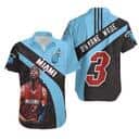 Dwyane Wade 3 Miami Heat Hawaiian Shirt Best Gift For Basketball Lovers