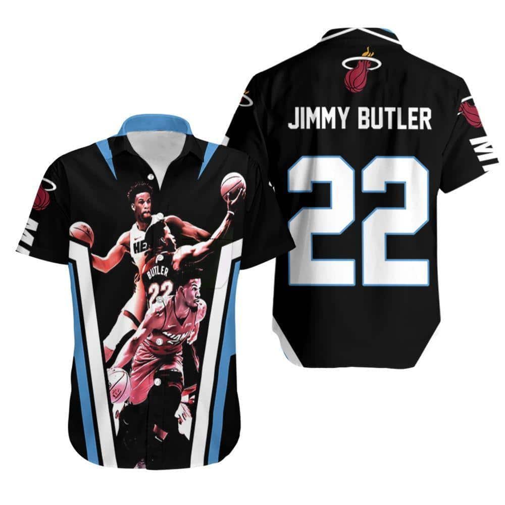 Miami Heat Hawaiian Shirt Jimmy Butler 22 Best Basketball Gift