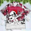 Funny Snoopy Christmas Pattern Houston Rockets Hawaiian Shirt