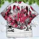 Funny Snoopy Christmas Pattern Houston Rockets Hawaiian Shirt