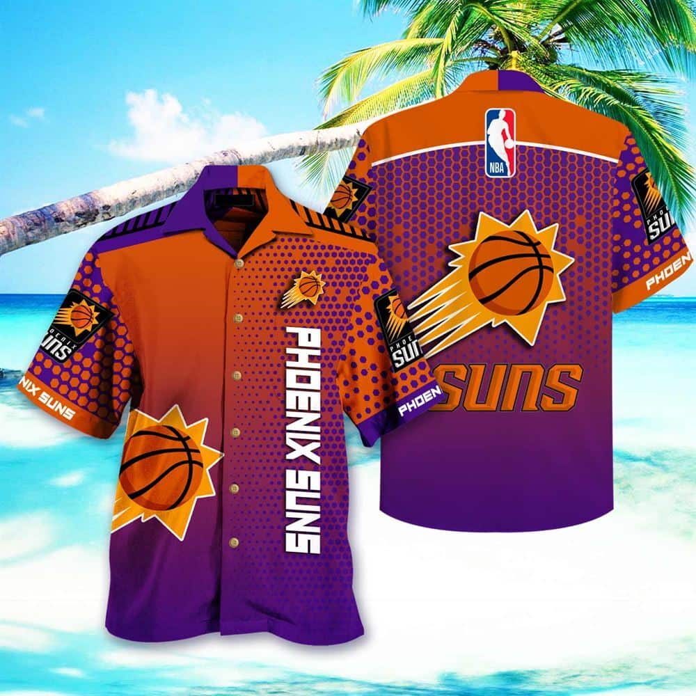 NBA Phoenix Suns Hawaiian Shirt Beach Vacation Gift