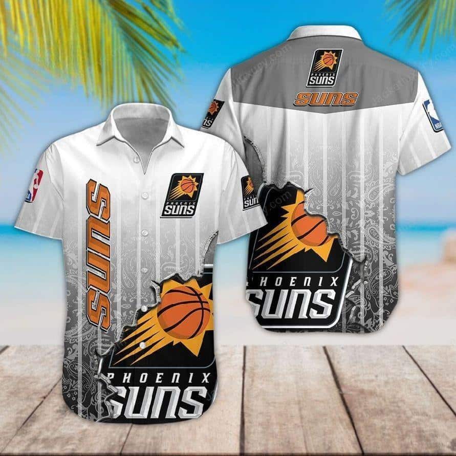 NBA Phoenix Suns Hawaiian Shirt Beach Gift For Basketball Lovers