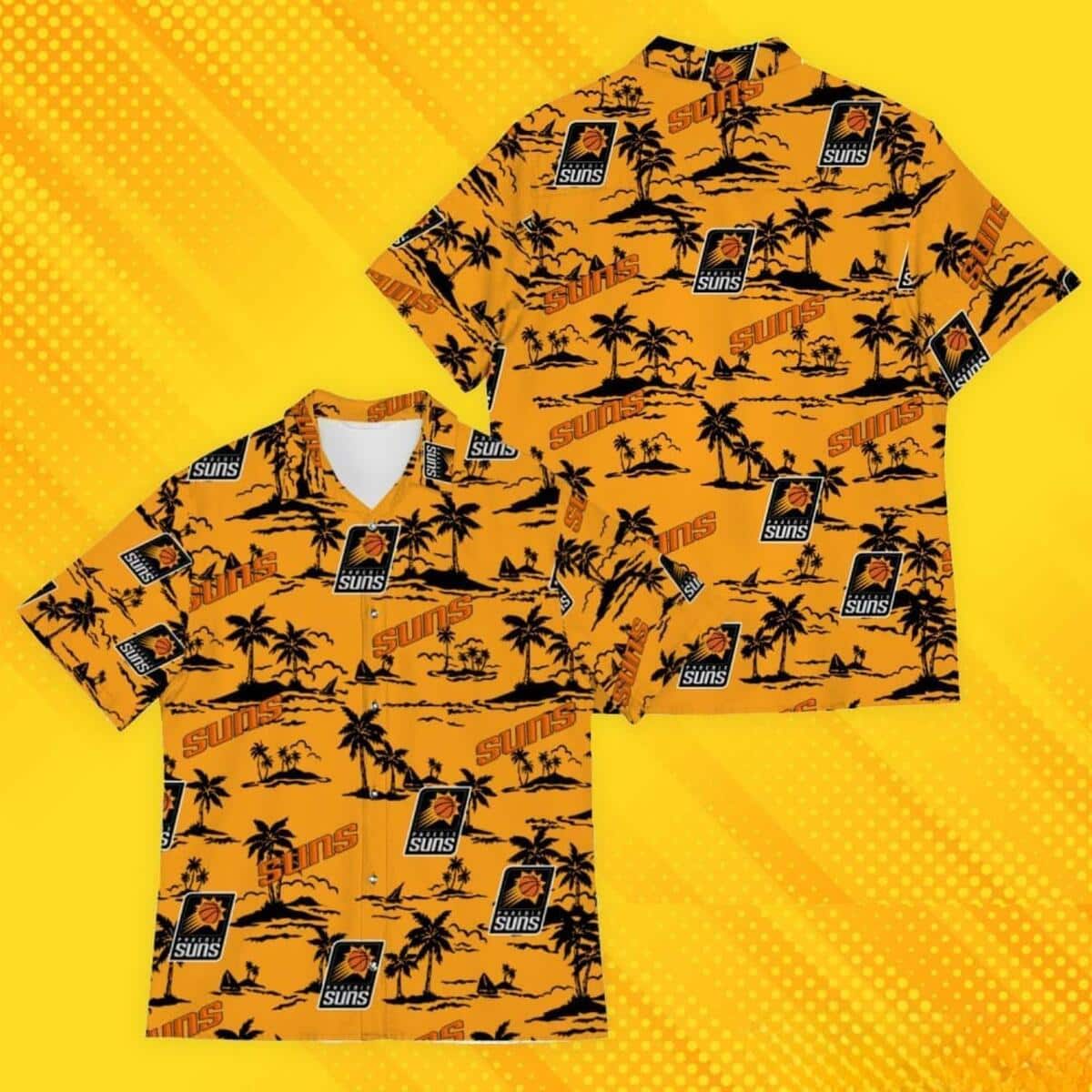 Phoenix Suns Hawaiian Shirt Island Pattern Best Beach Gift