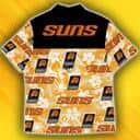 Phoenix Suns Hawaiian Shirt Hibiscus Flower Beach Lovers Gift