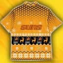 Phoenix Suns Hawaiian Shirt Snowflake Pattern Christmas Gift For Basketball Lovers