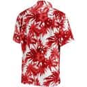 Georgia Bulldogs UGA Hawaiian Shirt Red Hibiscus Flowers