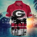Summer Vibes Georgia Bulldogs UGA Hawaiian Shirt Gift For Beach Trip Summer Vibes Georgia Bulldogs UGA Hawaiian Shirt Gift For Beach Trip