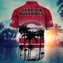 Summer Vibes Georgia Bulldogs UGA Hawaiian Shirt Gift For Beach Trip Summer Vibes Georgia Bulldogs UGA Hawaiian Shirt Gift For Beach Trip