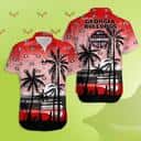 Georgia Bulldogs UGA Hawaiian Shirt Tropical Coconut Tree Georgia Bulldogs UGA Hawaiian Shirt Tropical Coconut Tree