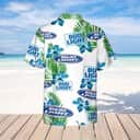 Bud Light Beer Hawaiian Shirt Hibiscus Flowers And Palm Leaves Bud Light Beer Hawaiian Shirt Hibiscus Flowers And Palm Leaves