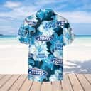 Cool Bud Light Hawaiian Shirt Tropical Flower Pattern Cool Bud Light Hawaiian Shirt Tropical Flower Pattern