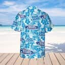 Bud Light Beer Hawaiian Shirt Hibiscus Flower Pattern Practical Beach Gift Bud Light Beer Hawaiian Shirt Hibiscus Flower Pattern Practical Beach Gift
