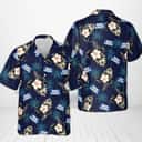 Bud Light Hawaiian Shirt Tropical Flowers Father's Day Gift For Beach Lovers Bud Light Hawaiian Shirt Tropical Flowers Father's Day Gift For Beach Lovers