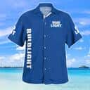 Blue Aloha Bud Light Hawaiian Shirt Beach Lovers Gift Blue Aloha Bud Light Hawaiian Shirt Beach Lovers Gift