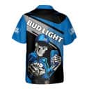 Bud Light Hawaiian Shirt Skeleton Gift For Beer Lovers Bud Light Hawaiian Shirt Skeleton Gift For Beer Lovers