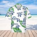 Busch Light Hawaiian Shirt Hibiscus Flower Pattern Beach Gift For Friend