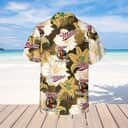 Miller High Life Hawaiian Shirt Floral Pattern Summer Holiday Gift Miller High Life Hawaiian Shirt Floral Pattern Summer Holiday Gift