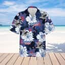 Natural Light Hawaiian Shirt Tropical Flower Pattern Beach Vacation Gift Natural Light Hawaiian Shirt Tropical Flower Pattern Beach Vacation Gift