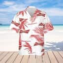 Budweiser Beer Hawaiian Shirt Palm Leaves Pattern All Over Print Budweiser Beer Hawaiian Shirt Palm Leaves Pattern All Over Print