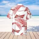Budweiser Beer Hawaiian Shirt Palm Leaves Pattern All Over Print Budweiser Beer Hawaiian Shirt Palm Leaves Pattern All Over Print