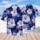Michelob Ultra Beer Hawaiian Shirt Tropical Flower Pattern Michelob Ultra Beer Hawaiian Shirt Tropical Flower Pattern