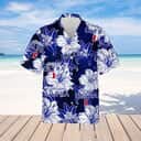 Michelob Ultra Beer Hawaiian Shirt Tropical Flower Pattern Michelob Ultra Beer Hawaiian Shirt Tropical Flower Pattern