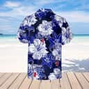 Michelob Ultra Beer Hawaiian Shirt Tropical Flower Pattern Michelob Ultra Beer Hawaiian Shirt Tropical Flower Pattern