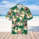 Miller High Life Hawaiian Shirt Tropical Flower Pattern Best Beach Gift Miller High Life Hawaiian Shirt Tropical Flower Pattern Best Beach Gift
