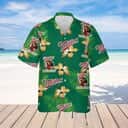Miller High Life Hawaiian Shirt Hibiscus Flower Palm Leaf Pattern Summer Beach Gift Miller High Life Hawaiian Shirt Hibiscus Flower Palm Leaf Pattern Summer Beach Gift